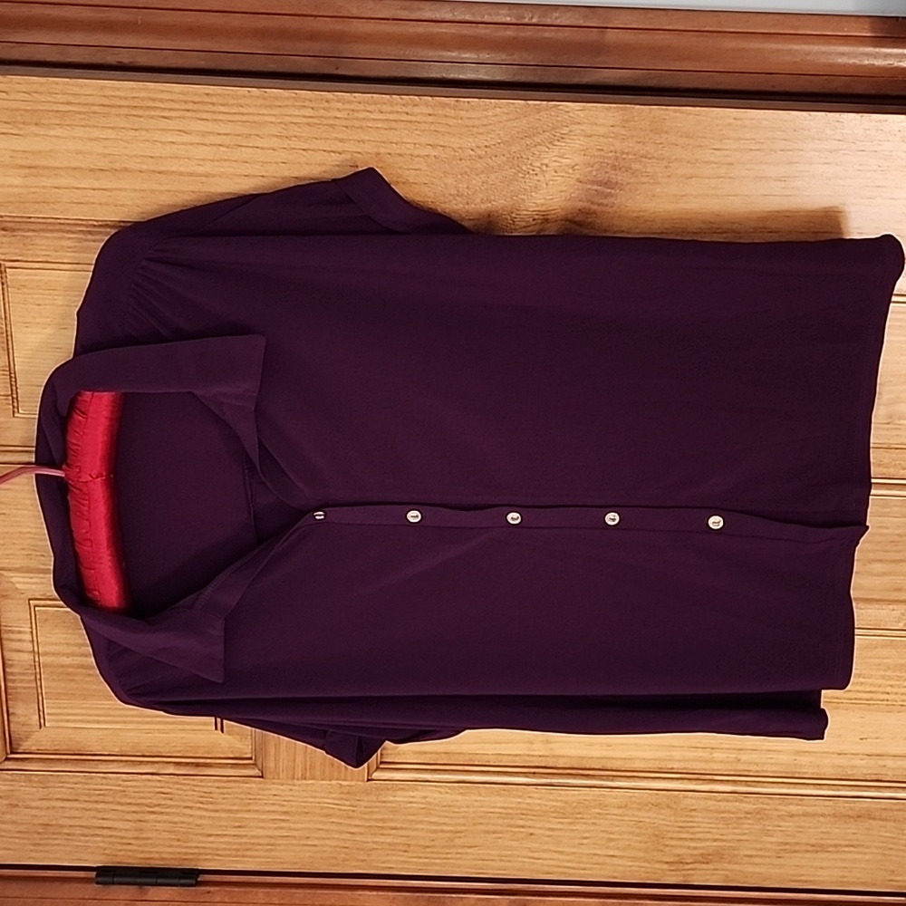 Short Sleeve PerSeption Concept Deep Purple Garment